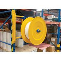 Strapping Dispenser, Polyester/Steel/Polypropylene Straps, 16"/8" Core Dia., 3"/8"/6" Roll Width Fastek