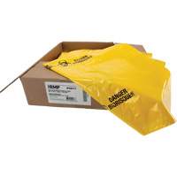 Waste Bags, Bio-Hazard, 38" L x 30" W, 2 mils Fastek