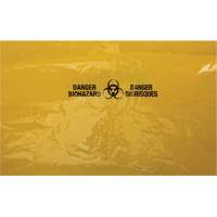 Waste Bags, Bio-Hazard, 38" L x 30" W, 2 mils Fastek