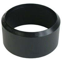 Pipe Adapter Bushing, 3", Plastic Fastek