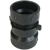 Pipe Union, 1-1/2", Plastic, Hub x Hub Fastek