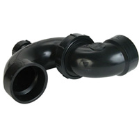 Siphon-P avec regard de nettoyage Fastek