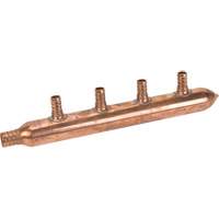 Four Branch Manifold, 3/4" Dia., Copper Fastek