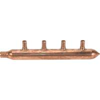 Four Branch Manifold, 3/4" Dia., Copper Fastek