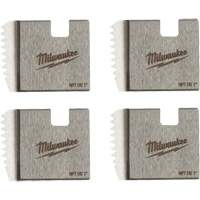 Matrices de tuyauterie portables NPT, Pour tuyau de 1", Alliage/Acier rapide Fastek