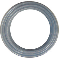 Braided Tube, 1.312" OD x 100' L, PVC, Clear Fastek