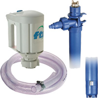 Trousse de pompe pour baril PFM-40 avec moteur M3V, Polypropyl&egrave;ne/PVDF/Acier inoxydable Fastek