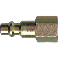 Automatic One-Handed Quick Disconnect, Brass, 3/8" x 1/4" Fastek