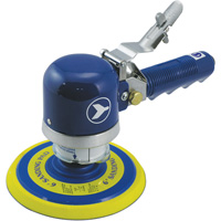 Heavy-Duty Dual-Action Quiet Random Orbit Sander, 6" Dia., 1/4" NPT Inlet, 10000 RPM Fastek