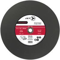 POWER ABRASIVE&reg; Cut-Off Wheel, 12" x 1/8", 20 mm Arbor, Type 1, 6370 RPM Fastek