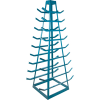 Bar Storage Racks - Horizontal Bar Racks, Horizontal, 9 Levels, 18" W x 40" D x 84" H, 1800 lbs. Cap. Fastek