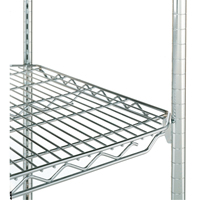 Qwikslot Adjustable Shelving Unit, 4 Tiers, 48" W x 54" H x 24" D Fastek