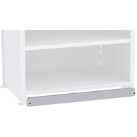 Interlok Boltless Shelving Bin Front/Base Plate Fastek