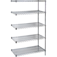 Chrome Wire Shelf Units