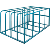 Standard Vertical Sheet Racks, 84" W x 50" D x 36-3/4" H, 4000 lbs. Capacity Fastek