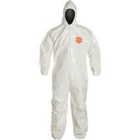 Tychem&reg; 4000 Coverall, 2X-Large, White Fastek