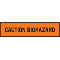 Rubans pour barricades, Anglais, 3" la x 1000' lo, 3,5 mils, Noir/orange Fastek