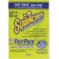 Sqwincher&reg; Rehydration Drink Fast Pack&reg;, Single Serve, Lemon-Lime Fastek