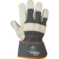 Gants de conducteur Endura, Petit, Paume en Cuir fleur de vache Fastek