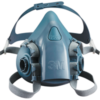 7500 Series Reusable Half Facepiece Respirator, Silicone, Small Fastek