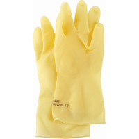 Featherweight Plus Gloves, Size Medium/8, 13" L, Rubber Latex, 17-mil SAJ550 | Fastek
