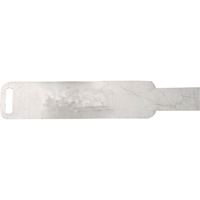 Aluminum Blank Tags, 1" W x 5-3/4" H SR383 | Fastek
