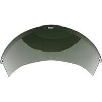 Molded Faceshield Window, Polycarbonate, Green Tint Fastek