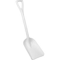 Safety Shovels - Hygienic Shovels (One-Piece), 10" x 14" Blade, 38" Length, Plastic, White SAL457 | Fastek