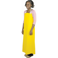 Lightweight Aprons, Polyurethane, 48" L x 35" W, Yellow Fastek