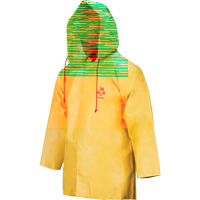 Manteau imperm&eacute;able Neo-slick r&eacute;sistant aux produits chimiques & &agrave; l'acide, Petit, Jaune, N&eacute;opr&egrave;ne Fastek