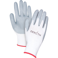 Lightweight Breathable Coated Gloves, 7/Small, Foam Nitrile Coating, 13 Gauge, Polyester Shell Fastek
