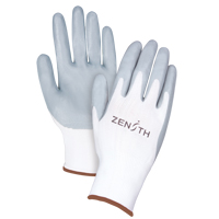 Lightweight Breathable Coated Gloves, 9/Large, Foam Nitrile Coating, 13 Gauge, Polyester Shell Fastek