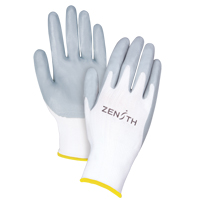 Lightweight Breathable Coated Gloves, 11/2X-Large, Foam Nitrile Coating, 13 Gauge, Polyester Shell Fastek