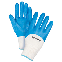 Gants enduits et tricot&eacute;s sans coutures de poids moyen, 10/T-Grand, R&ecirc;vetement Nitrile, Calibre 13, Enveloppe en Coton Fastek