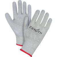 Natural Rubber Comfort-Lined Coated Gloves, 10/X-Large, Rubber Latex Coating, 10 Gauge, Polyester/Cotton Shell Fastek
