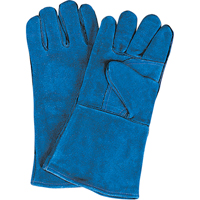 Double Palm & Thumb Welding Gloves, Split Cowhide, Size Large SAO128 | Fastek