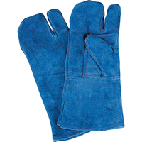 Gants de soudage &agrave; pouce & paume doubles, Cuir de vache refendu, Taille Grand Fastek