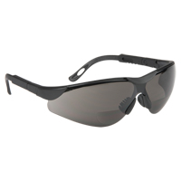 305 Series Reader's Safety Glasses, Anti-Scratch, Grey/Smoke, 2.5 Diopter SAO578 | Fastek