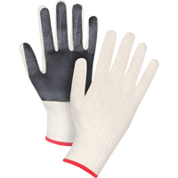Palm-Coated String Knit Gloves, Poly/Cotton, Single Sided, 7 Gauge, Small Fastek