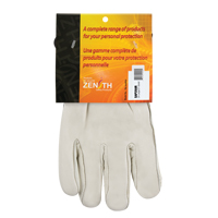Standard-Duty Winter-Lined Driver's Gloves, 2X-Large, Grain Cowhide Palm, Fleece Inner Lining Fastek