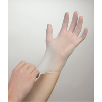 Disposable Gloves, X-Large, Vinyl, 4-mil, Powder-Free, White SAP337 | Fastek