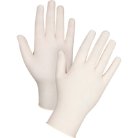 Premium Sensitive Skin Examination Gloves, Medium, Latex, 4-mil, Powdered, Natural Fastek