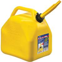 Jerry Cans, 5.3 US gal./20.06 L, Yellow, CSA Compliant/ULC Fastek