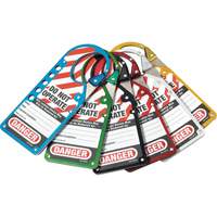 Labeled Snap-on Hasps, Silver Fastek