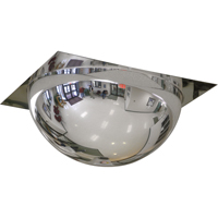 Drop-In Ceiling Panel Dome, Full Dome, Open Top, 24" Diameter SDP536 | Fastek