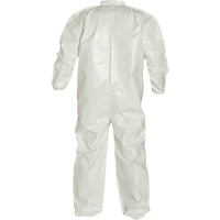 Tychem&reg; 4000 Coveralls, Medium, White Fastek