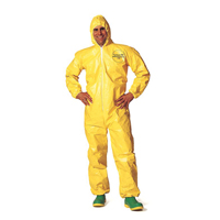 Tychem&reg; 2000 Coveralls, 3X-Large, Yellow Fastek