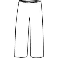 Pantalon, Tyvek 400, 2T-Grand, Blanc Fastek