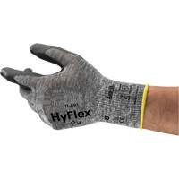 Gants Hyflex 11-801, 7/Petit, R&ecirc;vetement Mousse de nitrile, Calibre 15, Enveloppe en Nylon Fastek