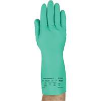 Gants Solvex 37-145, Taille Petit/7, 13" lo, Nitrile, 11 mils Fastek